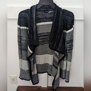 Ivanka Trump Black and White Cardigan